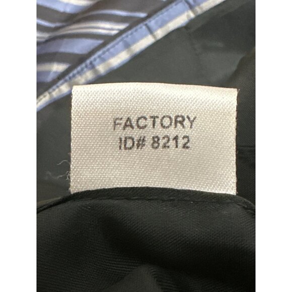 Ann Taylor Petites 2P Navy Blue Striped Silk Sleeveless Blouse Vintage Evening - Picture 12 of 14